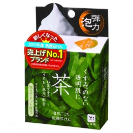 COW SOAP Shizen Gokochi – мыло с зеленым чаем